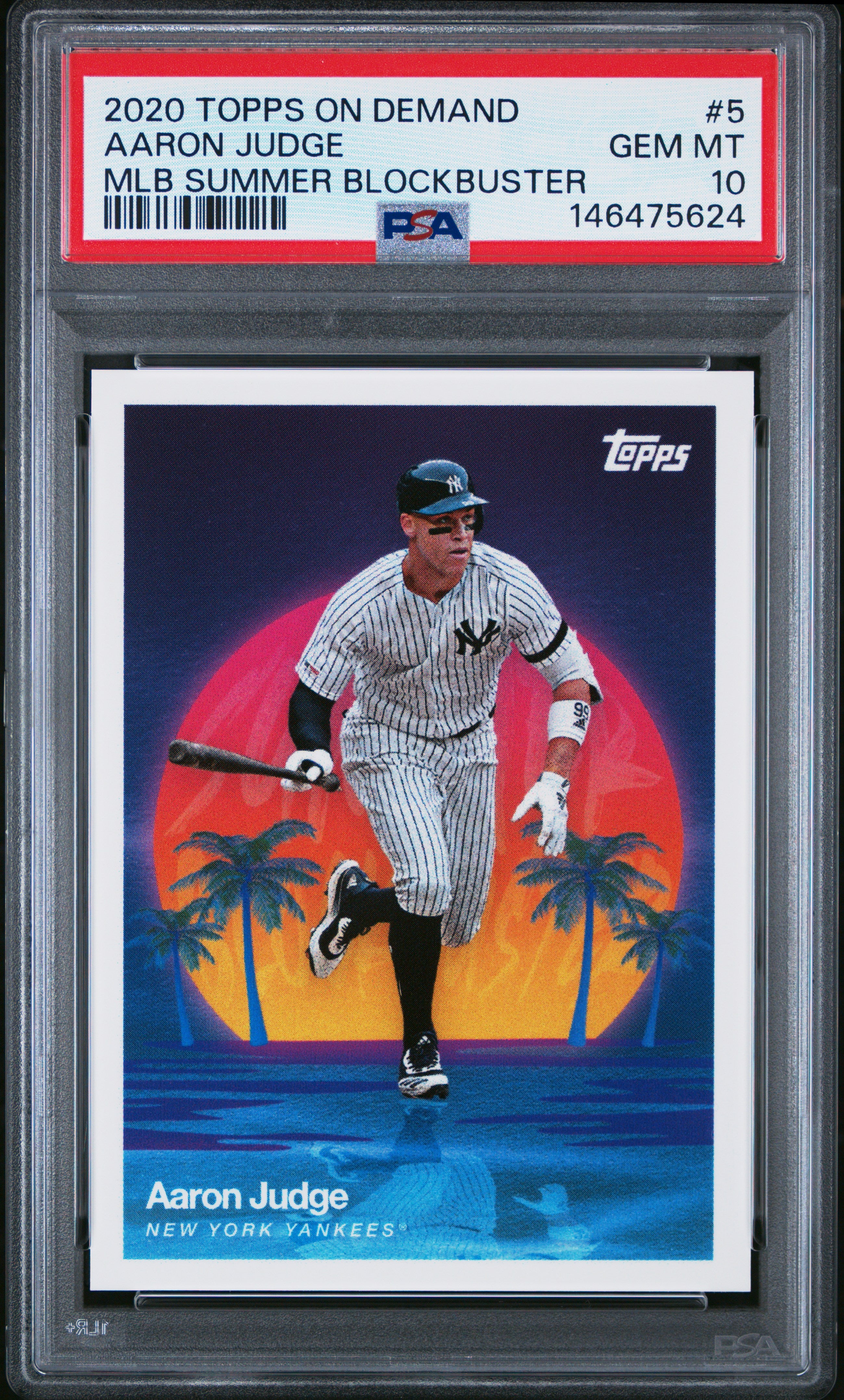 2020 Topps On Demand Mlb Summer Blockbuster 5 Aaron Judge PSA 10