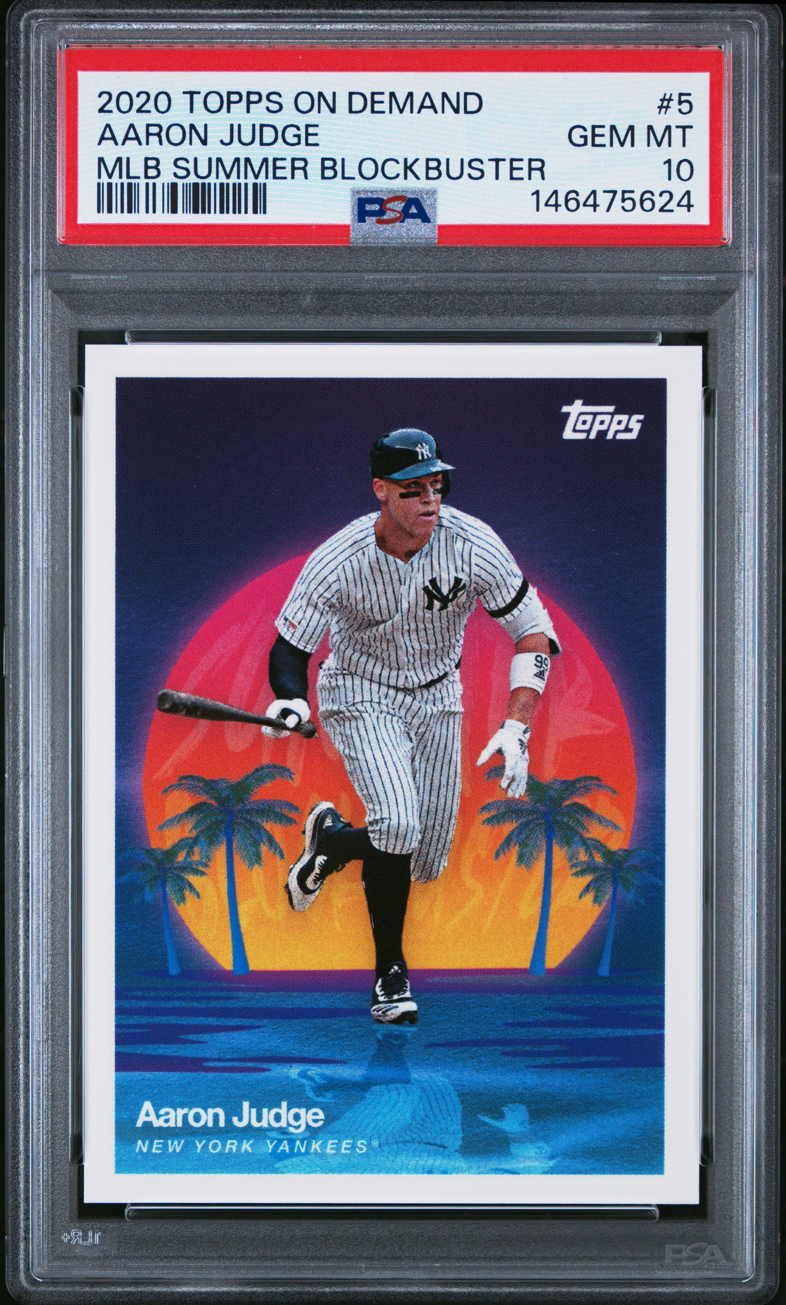 2020 Topps On Demand Mlb Summer Blockbuster 5 Aaron Judge PSA 10