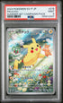 2024 POKEMON JAPANESE SV-P PROMO 218 PIKACHU SUMMER OF POKECA IS HERE! PROMO CARD GET CAMPAIGN PACK PSA 9 - front
