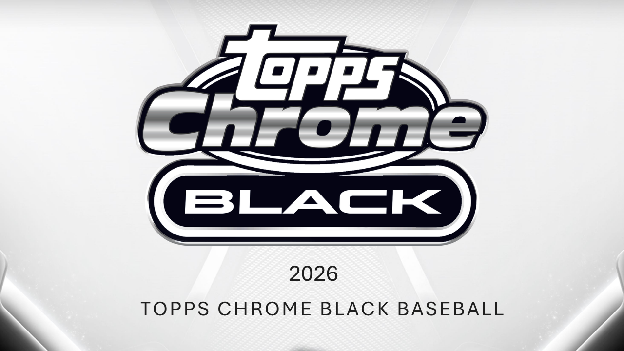 2026 Topps Chrome Black Baseball Hobby Box