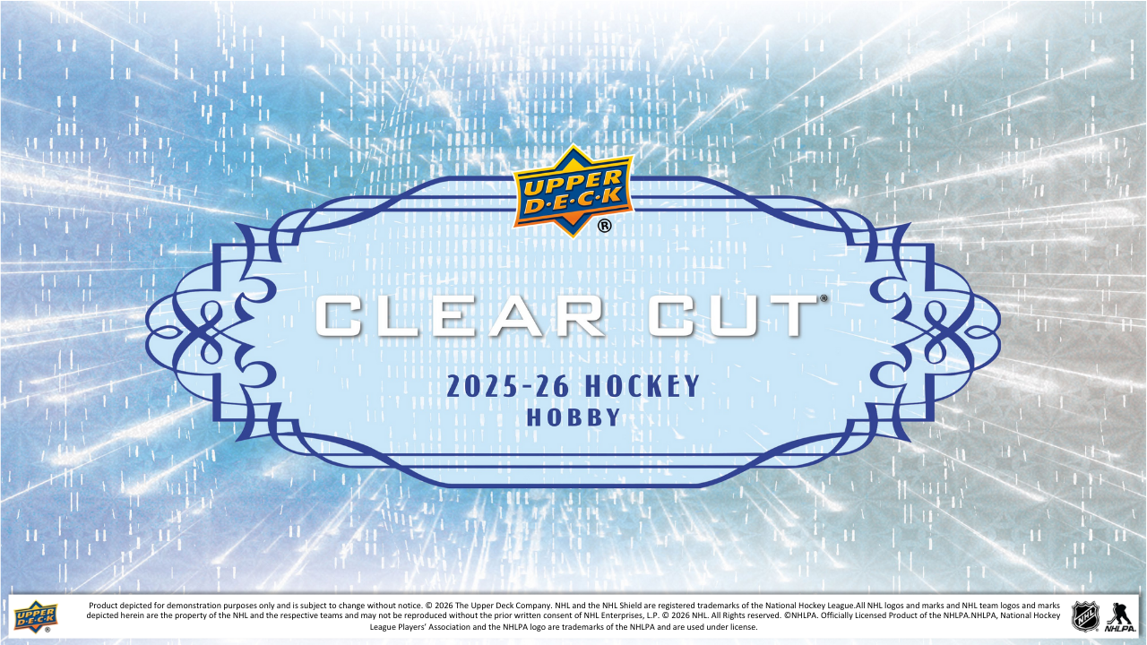 2025-26 Upper Deck Clear Cut Hockey Hobby Box (Pricing In Store Only)
