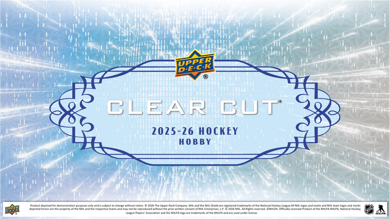 2025-26 Upper Deck Clear Cut Hockey Hobby Box (Pricing In Store Only)