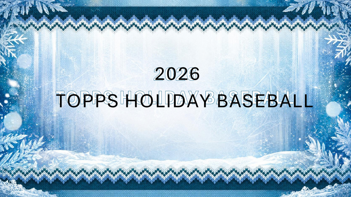 2026 Topps Holiday Baseball Advent Calendar