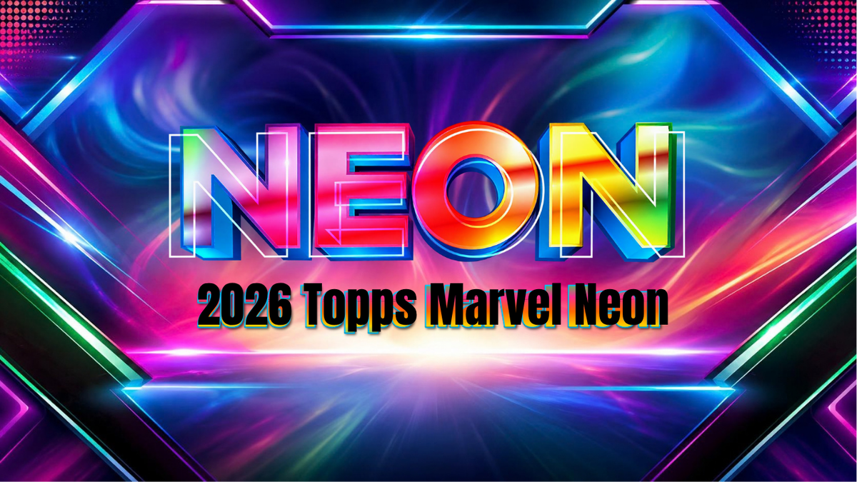 2026 Topps Neon Marvel Mega Box