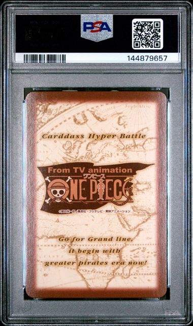 2001 ONE PIECE CHB STRAW HAT CREW GRAND BOX DX #S127 PSA 9