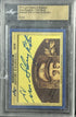 2018 Leaf History of Baseball Enos Slaughter/ Edd Roush Cut Signatures