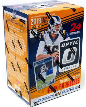 2018 Panini Donruss Optic Football Blaster Box w/Relic