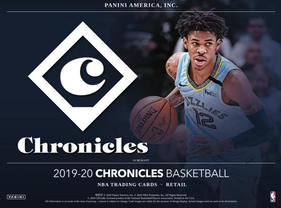 2019-20 Panini Chronicles Basketball Cello Fat Pack Box
