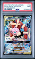 2019 Pokemon Japanese Mega Lopunny & Jigglypuff GX Tag Team 104/095 PSA 9