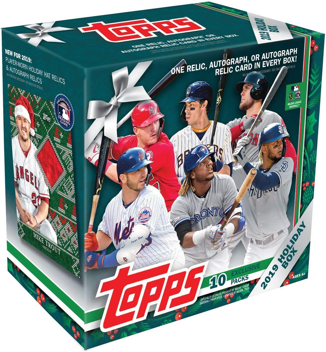 2019 Topps Exclusive Holiday Mega Baseball Card Box