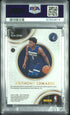 2020 Panini Select Rookie Jersey Autographs Anthony Edwards Disco Prizm PSA 9