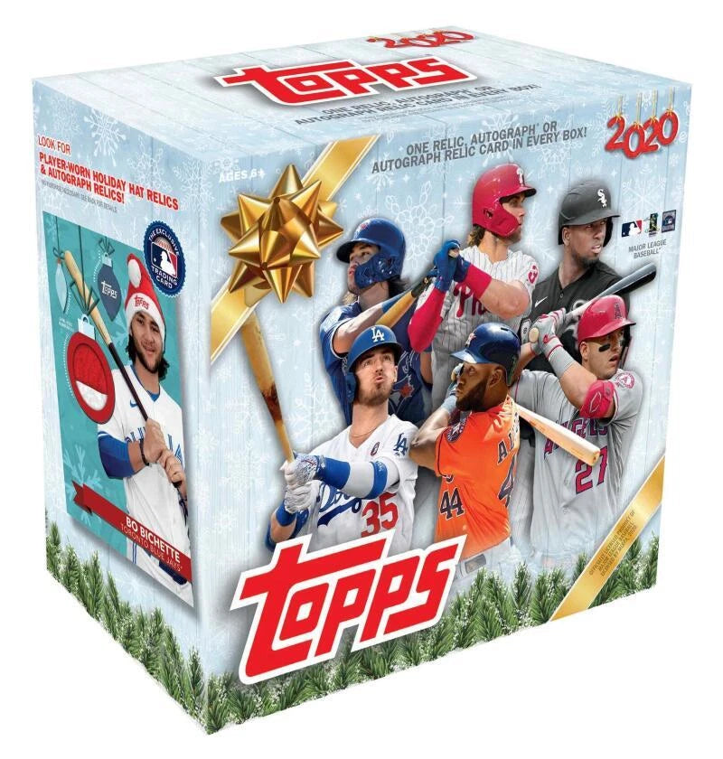 2020 Topps Exclusive Holiday Mega Baseball Card Box