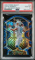 2020 Panini Select Justin Herbert #44 Die Cut Blue Prizm PSA 10