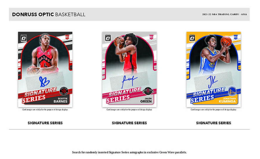 2021-22 Donruss Optic Basketball Asia Edition