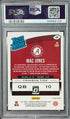 2021 PANINI CHRONICLES MAC JONES DRAFT PICKS PINK PSA 9