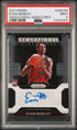 2021 PANINI PRIZM EVAN MOBLEY RC SENSATIONAL SIGNATURES #SSEVM PSA 9