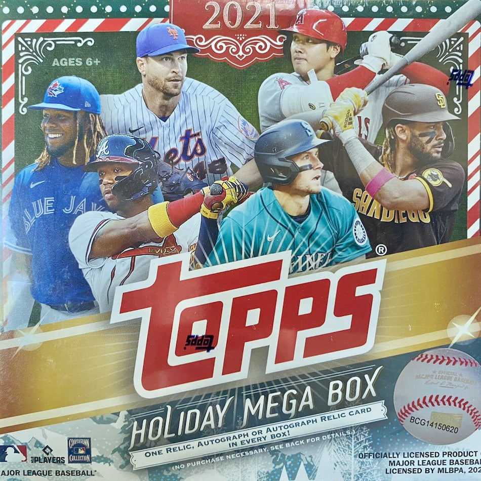 2021 Topps Baseball Holiday Mega Box