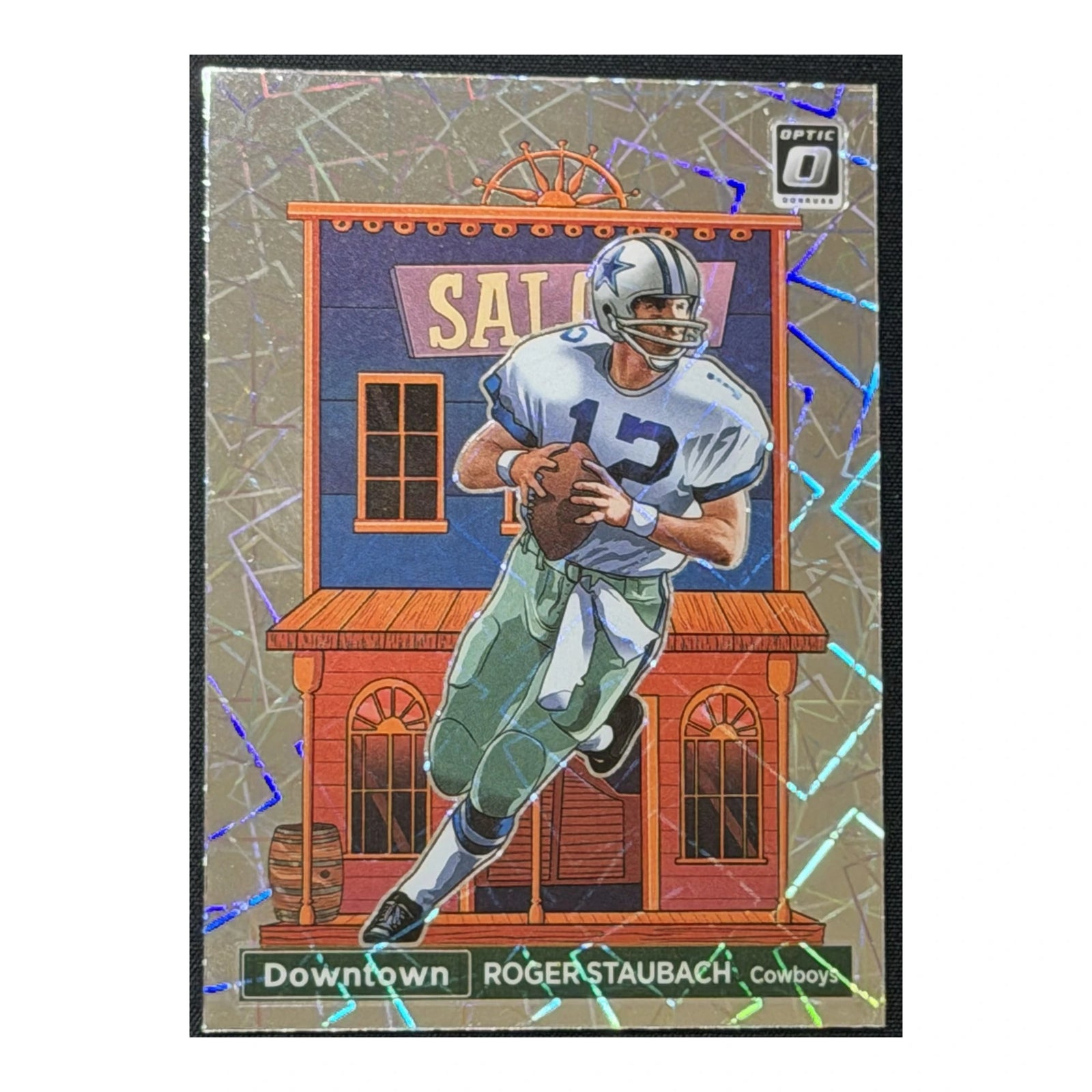 2022 Donruss Optic Roger Staubach Downtown SSP