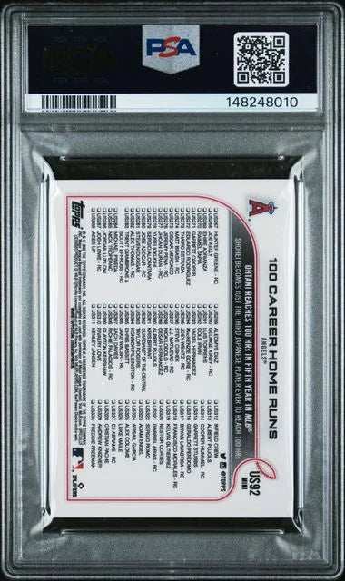 2022 Topps Mini Shohei Ohtani PSA 10