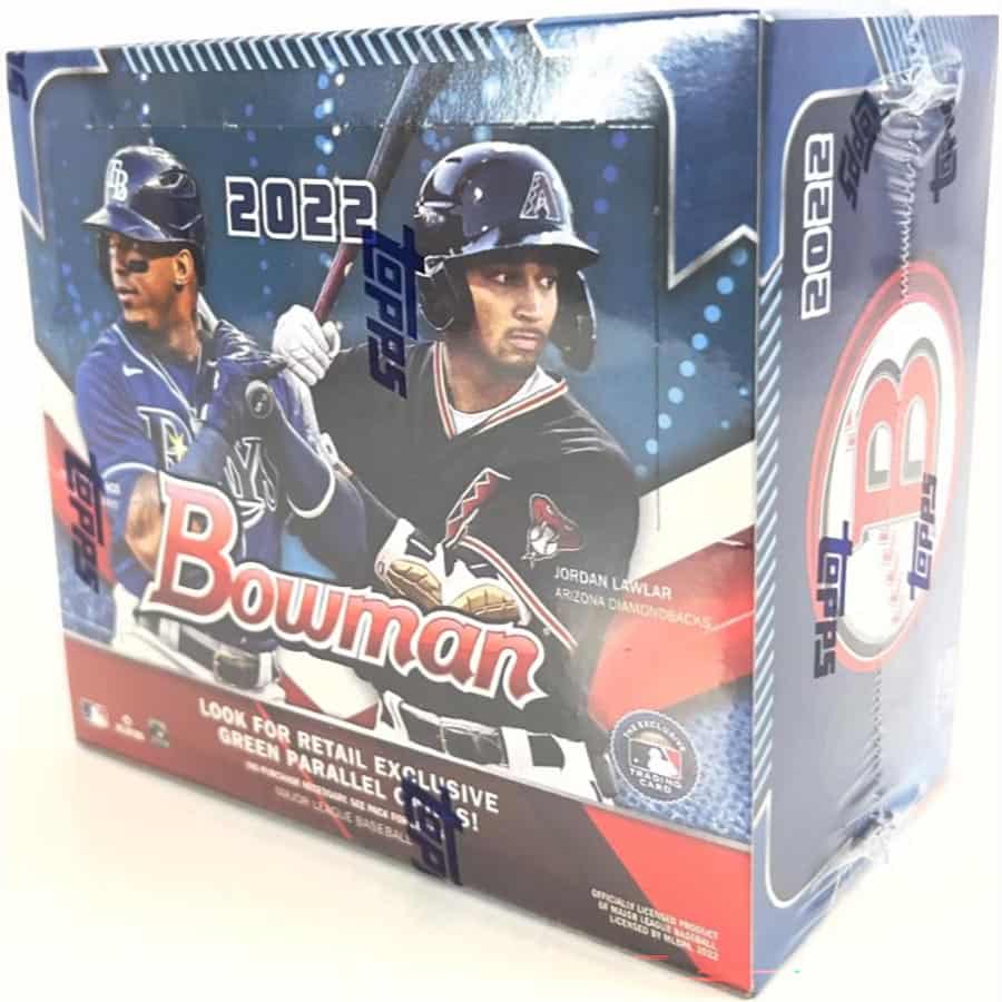 2022 Bowman Baseball Retail Display Box 24ct