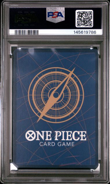 2022 ONE PIECE JAPANESE OP01 #120 SHANKS ALTERNATE ART PSA 10
