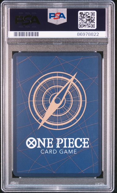 2022 ONE PIECE JAPANESE PROMOS #001 MONKEY D. LUFFY CHAMP.SET PURCHASE BONUS PSA 10