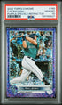 2022 Topps Chrome Cal Raleigh RC Purple Speckle #149 PSA 10