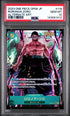 2023 ONE PIECE JAPANESE OP06 #118 RORONOA ZORO ALTERNATE ART PSA 10