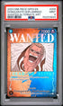 2023 ONE PIECE OP03 DONQUIXOTE DOFLAMINGO WANTED #009 ALT ART PSA 9