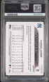 2023 Topps Chrome Aaron Judge '22 MVP Buybacks /150 Prism Ref. PSA 9