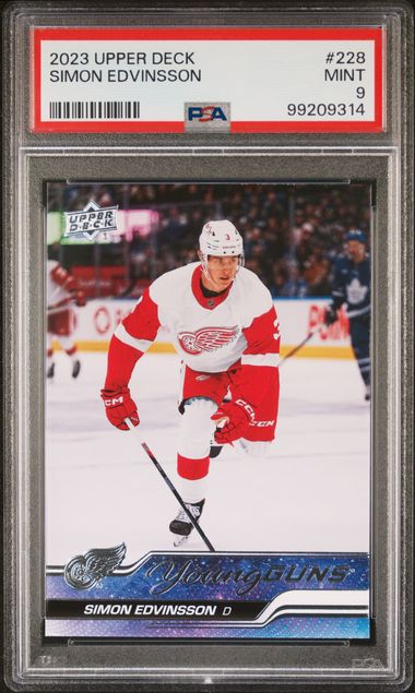 2023 Upper Deck Simon Edvinsson Young Guns #228