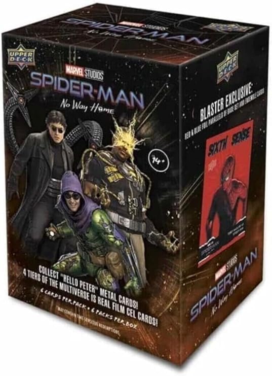 2023 Upper Deck Marvel Spider-Man No Way Home Box Blaster