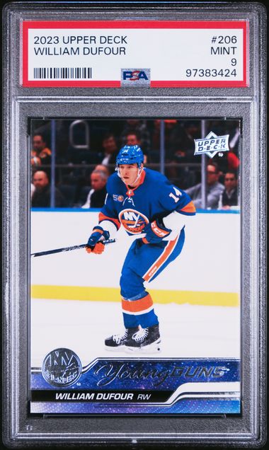2023 Upper Deck William Dufour #206 PSA 9