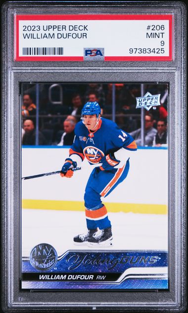 2023 Upper Deck William Dufour #206 PSA 9
