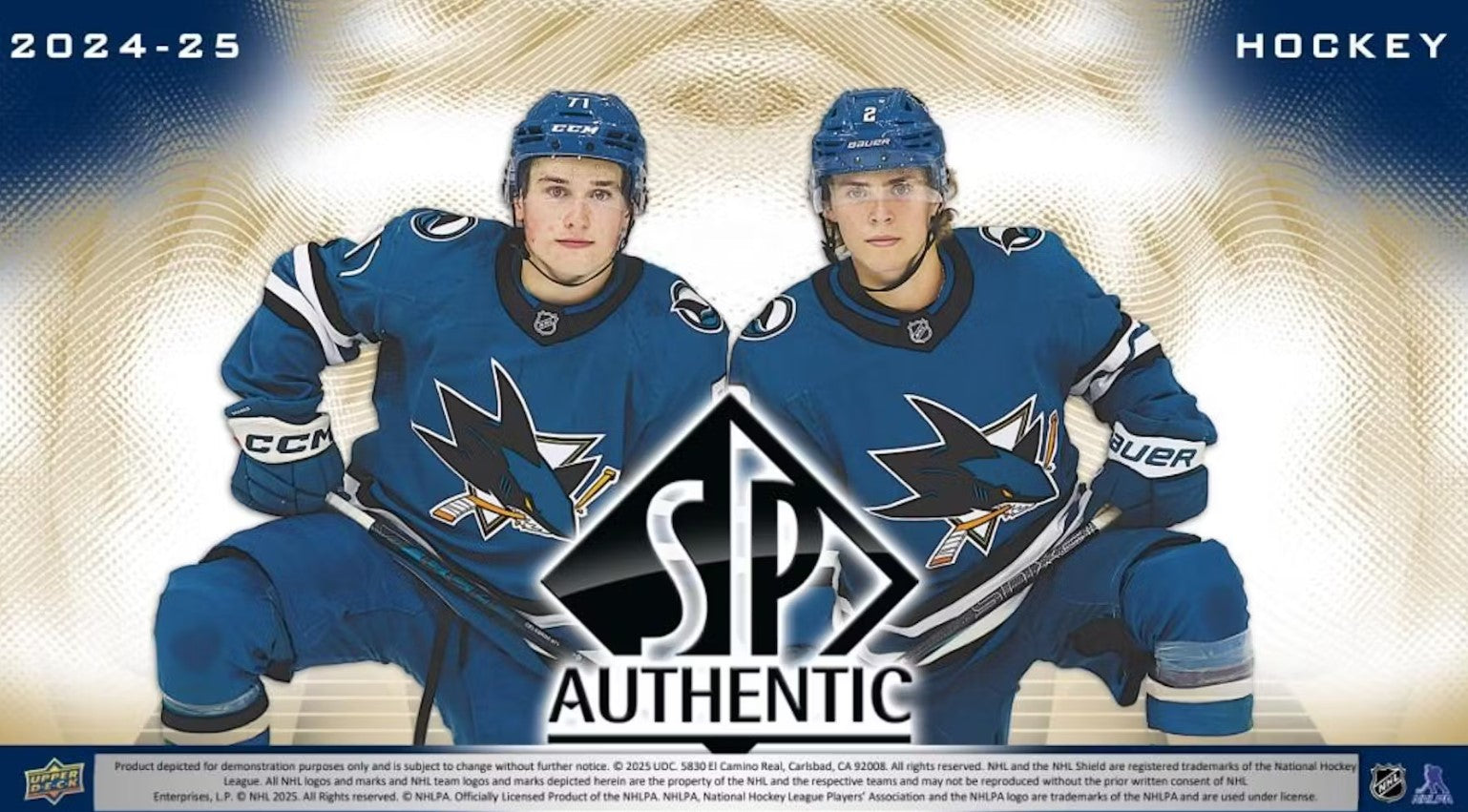2024-25 Upper Deck SP Authentic Hockey Hobby Box (Pricing in Store Only)
