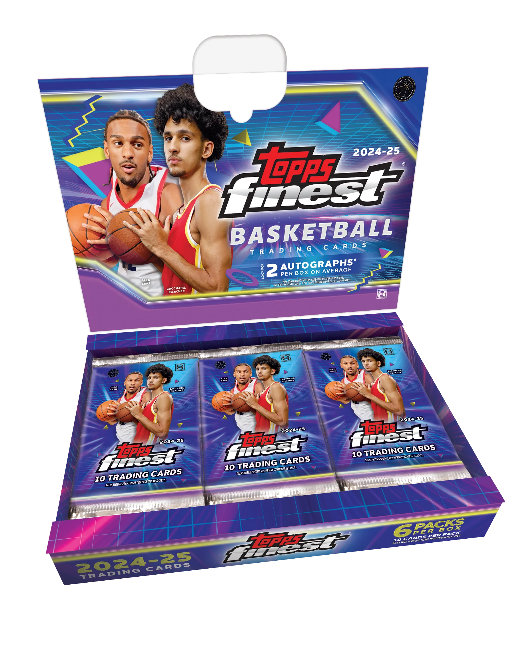 2024-25 Topps Finest NBA Basketball Hobby Box