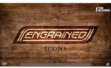 2024-25 Upper Deck Engrained Icons Hockey Hobby Box (Pricing In Store Only)