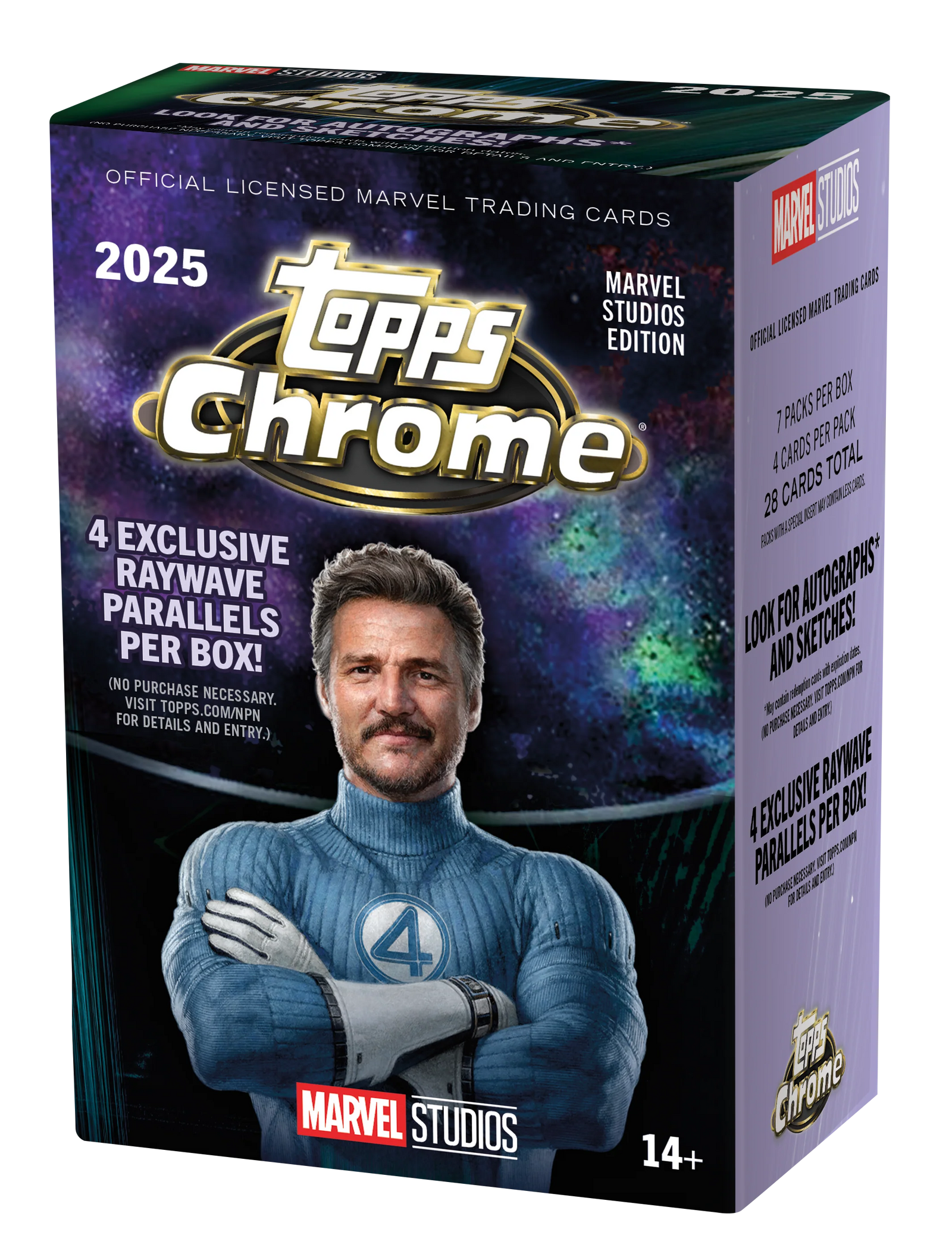 2024-25 Topps Marvel Studios Chrome Blaster Box (SE)