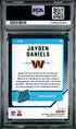 2024 Panini Donruss Optic Jayden Daniels RC Holo PSA 9