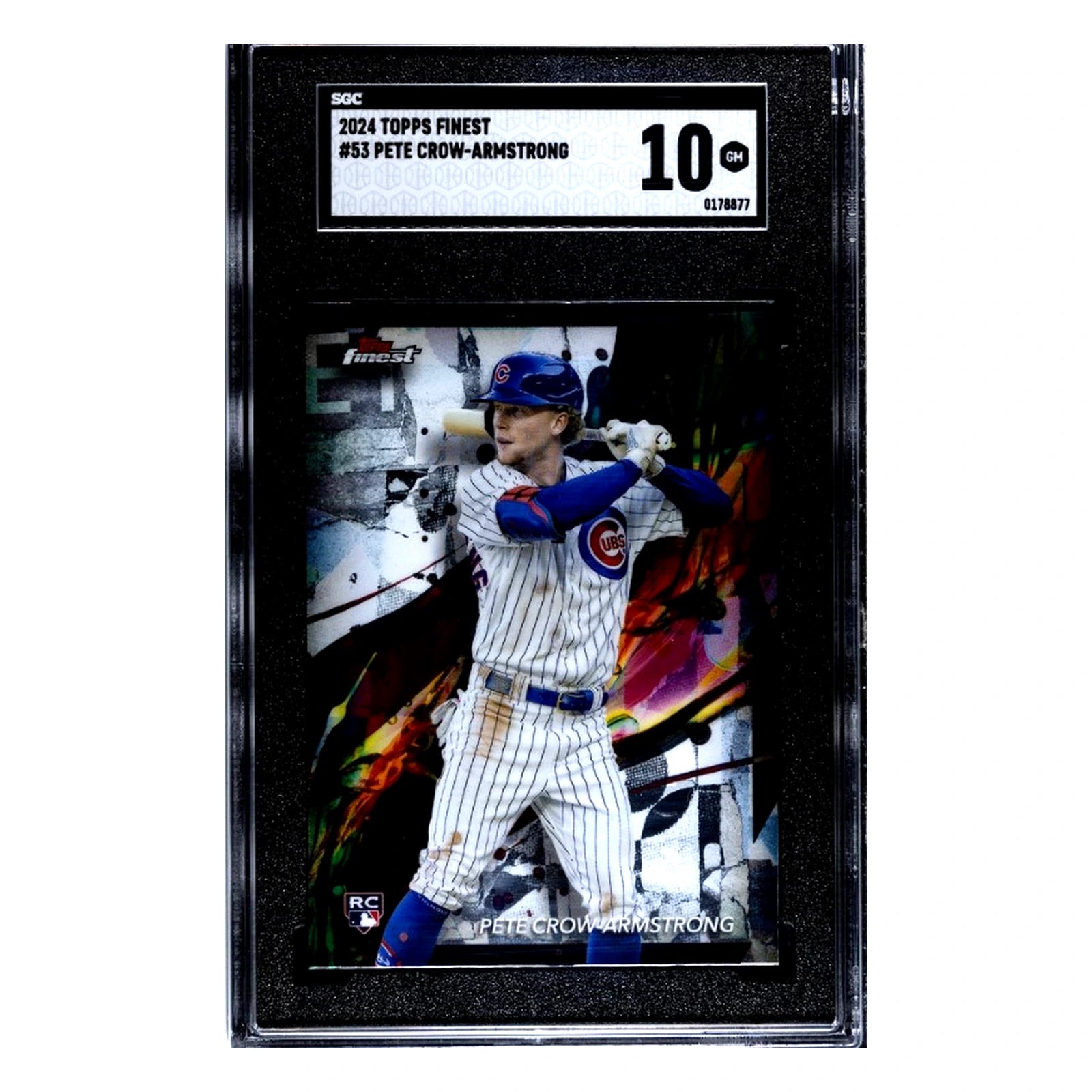 2024 Topps Finest Pete Crow-Armstrong RC SGC 10
