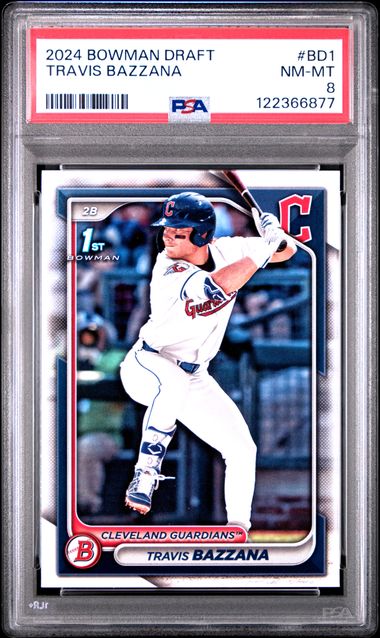 2024 Bowman Draft Travis Bazzana RC PSA 7