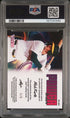 2024 Leaf Vivid Nick Kurtz Power Brokers /6 Autographs White Crystal PSA 10