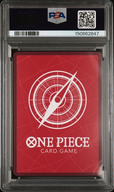 2024 One Piece Monkey D. Luffy Prem. Collection Leader PSA 10