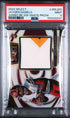 2024 PANINI SELECT JAYDEN DANIELS JUMBO ROOKIE SWATCH WHITE PRIZM PSA 9