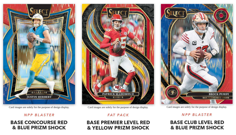 2024 Panini Select Football NFL Cello Fat Pack Box