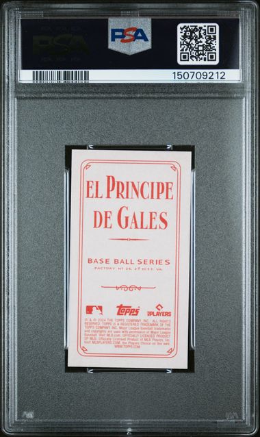 2024 Topps 206 Yoshinobu Yamamoto El Principe De Gales PSA 10
