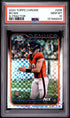 2024 Topps Chrome Bo Nix RC X-Fractor PSA 10