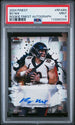 2024 Topps Finest Bo Nix Rookie Autograph PSA 9