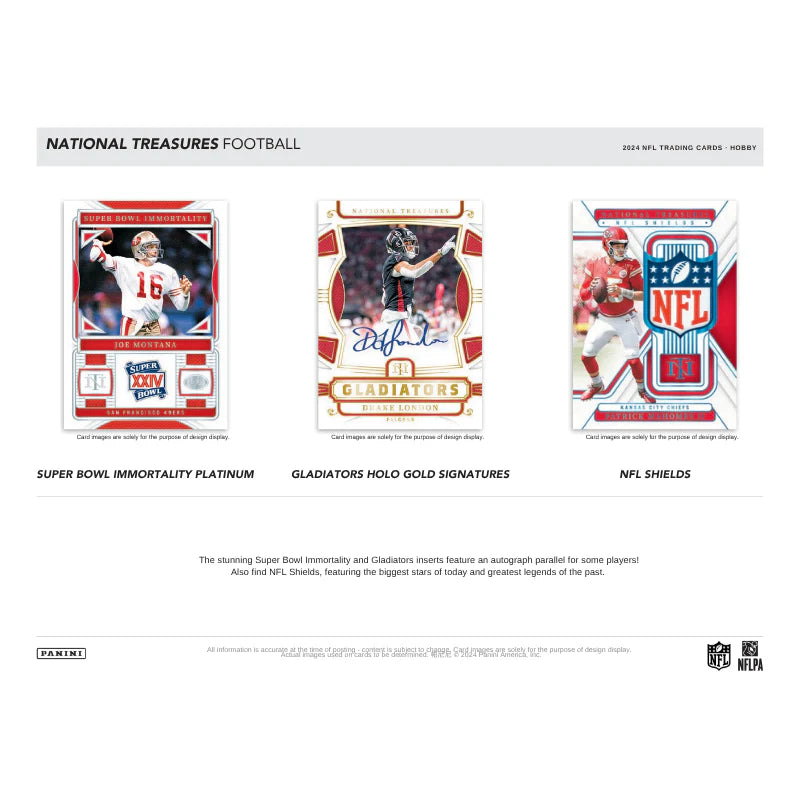 2024 Panini National Treasures Football Hobby Box
