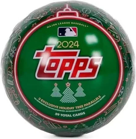 2024 Topps Holiday Baseball MLB Hobby Tin (1 Tin)